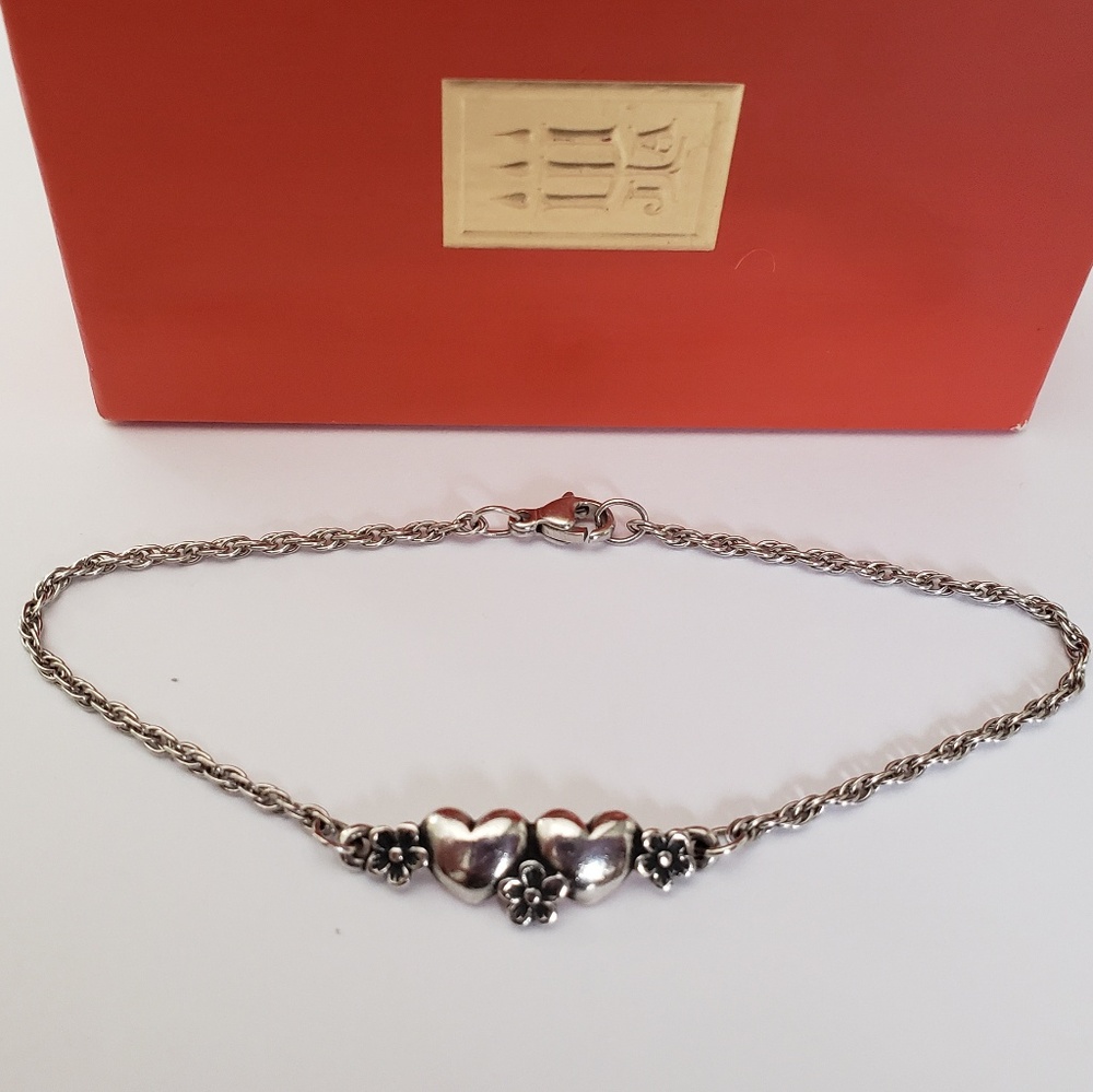 James Avery Hearts & Flowers bracelet
